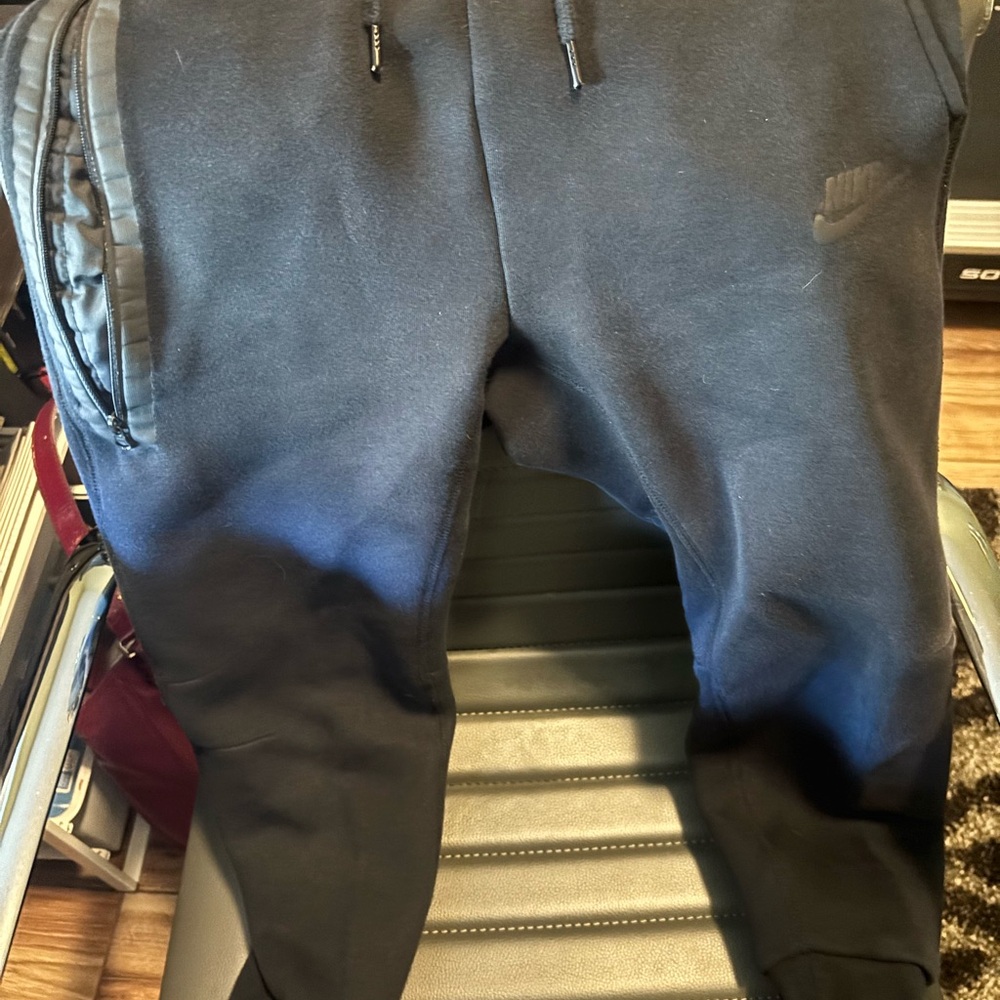 Nike Black tech  Pants with Logo